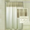 Ricardo Ricardo Geneva Absolute Shower Curtain with Attached Liner and Back Tabs 02800-72-073-72